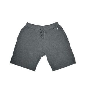 Polo Ralph Lauren Men's Dark Gray Waffle Knit Thermal Sleep Shorts Size Medium